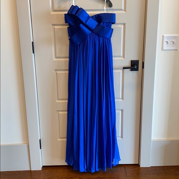 Marchesa Dresses & Skirts - Notte by Marchesa Royal Blue Bow Gown